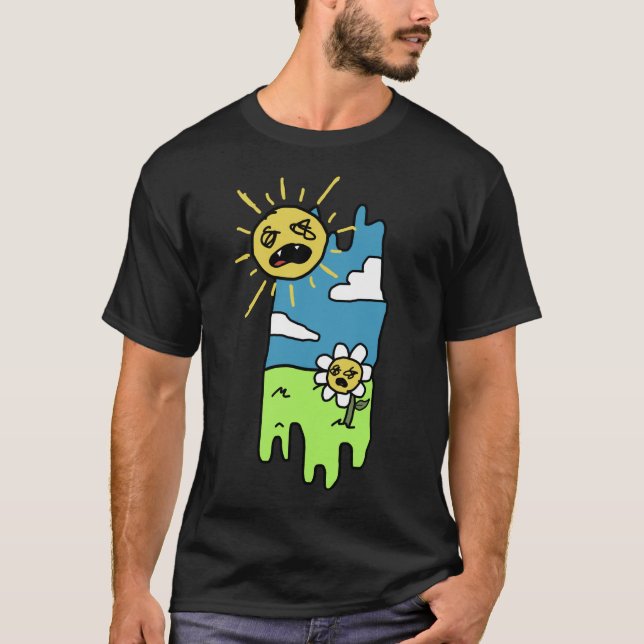 Sun-Blume-T - Shirt (Vorderseite)