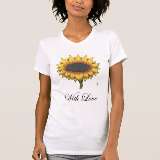 Sun-Blumen-(mit Liebe) T - Shirt