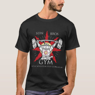 Sun Bros Gym im Vintage-Stil T-Shirt