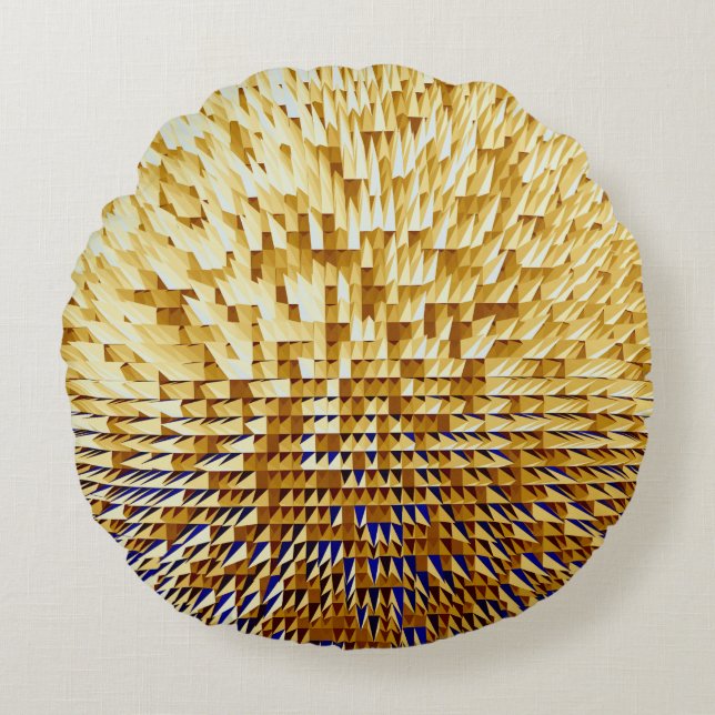 Sun bursting..... rundes kissen (Vorderseite)