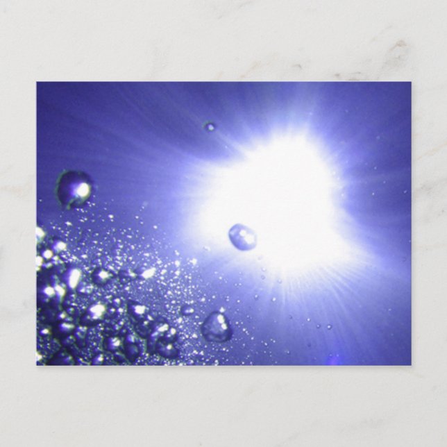 Sun Bust Postkarte (Vorderseite)