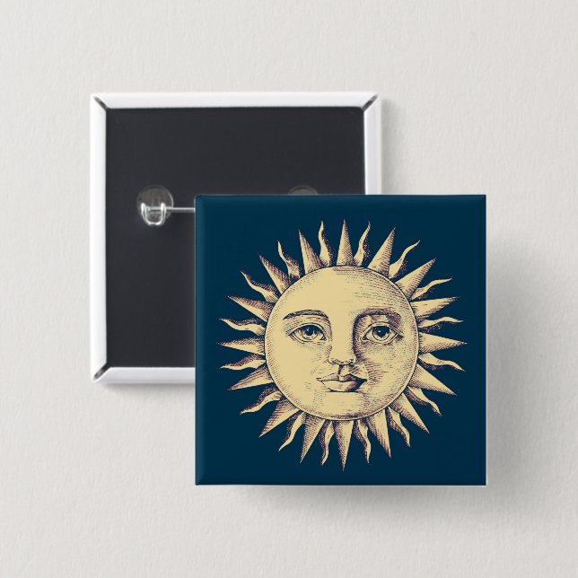 Sun Button (Vorne & Hinten)