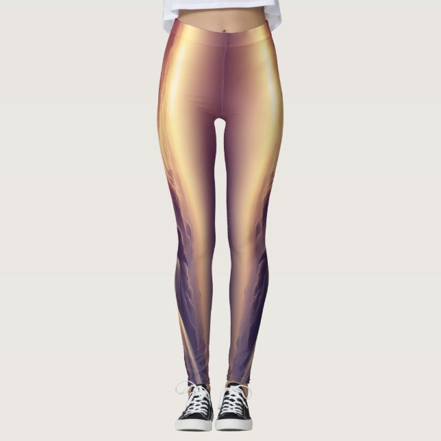 Sun Circle Abracsas Leggings (Vorderseite)