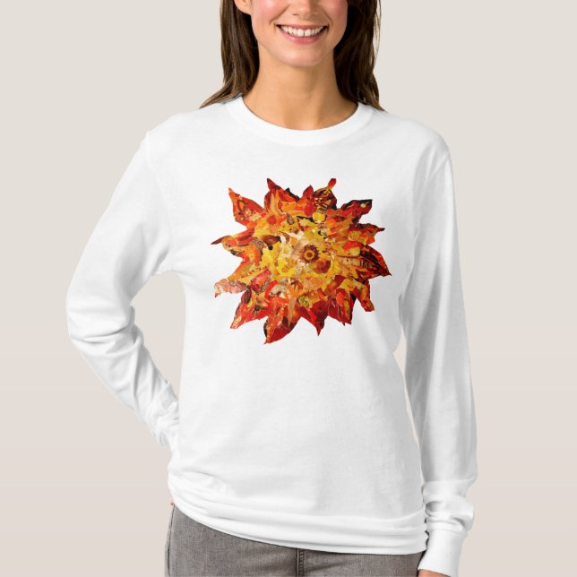 Sun-Collage T-Shirt (Vorderseite)