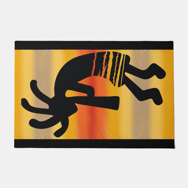 Sun Colors Kokopelli Südwest Doormat Fußmatte (Vorderseite)