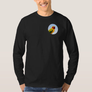 Sun Conure Bird Bird Birdwatcher Tierbiologe T-Shirt