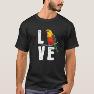 Sun Conure gibt Geschenke für Papageienliebhaber  T-Shirt