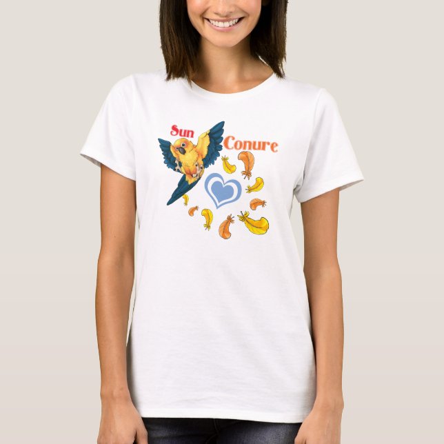Sun Conure Süsse T - Shirt (lt) (Vorderseite)