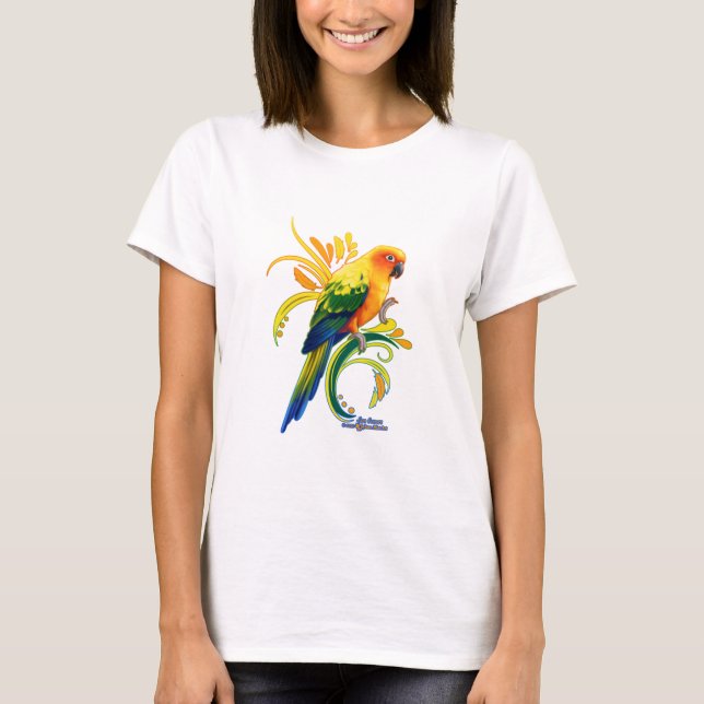 Sun Conure T-Shirt (Vorderseite)