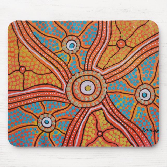 Sun Corroboree Mousepad (Vorne)