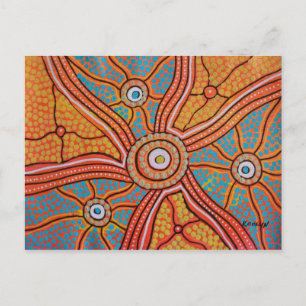 Sun Corroboree Postkarte