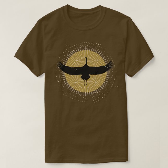 Sun Crane T-Shirt (Design vorne)