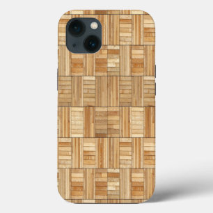 Sun Deck - Große Kiefernholzfliesen Case-Mate iPhone Hülle