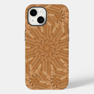 Sun Deck - Holz Sonnenbrust-Mosaik Case-Mate iPhone 14 Hülle