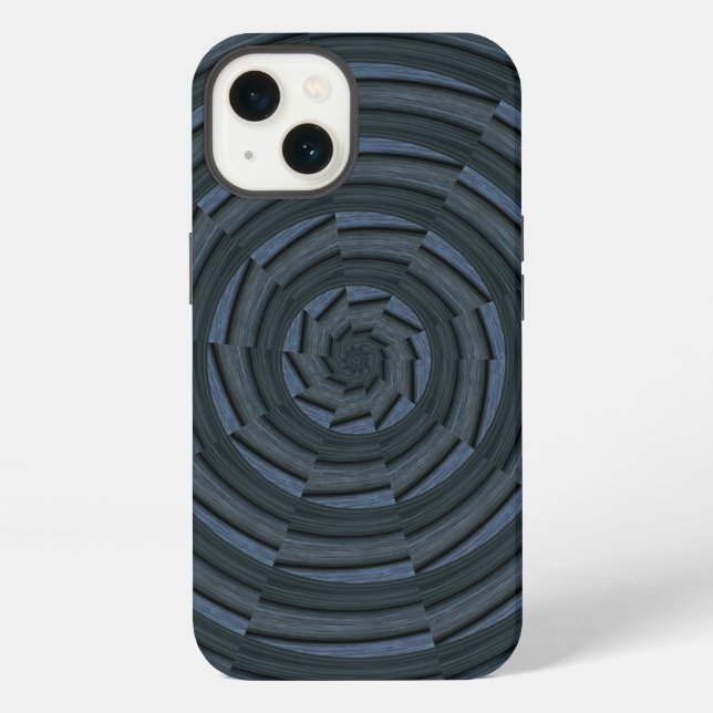 Sun Deck - Mitternachtsholzsonnenbrand iPhone Hülle (Rückseite)