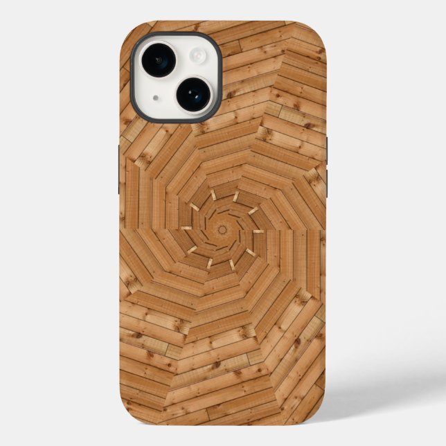 Sun Deck - Mosaik aus Holz Case-Mate iPhone Hülle (Rückseite)