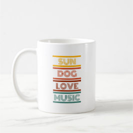 Sun dog Liebe Kaffeetasse