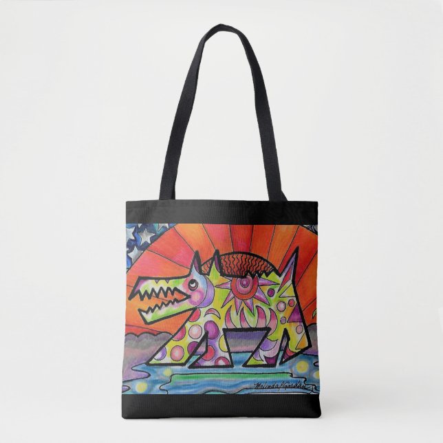 Sun Dog Tote Bag (Vorderseite)