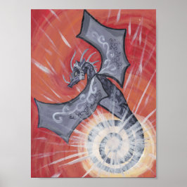 Sun Dragon Poster