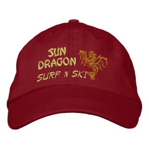Sun Dragon Surf n ski Hat Bestickte Baseballkappe