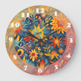 Sun Dream Große Wanduhr