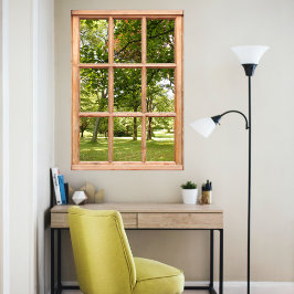 Sun durch die Treppenansicht aus einem Fenster Poster