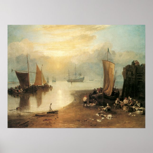 Sun durch Vapor von Joseph Turner Poster (Vorne)