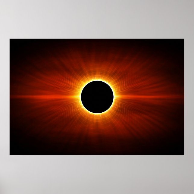 Sun Eclipse Poster (Vorne)