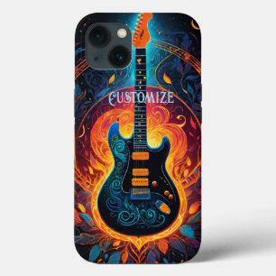 Sun Fire Electric Gitarre Case-Mate iPhone Hülle