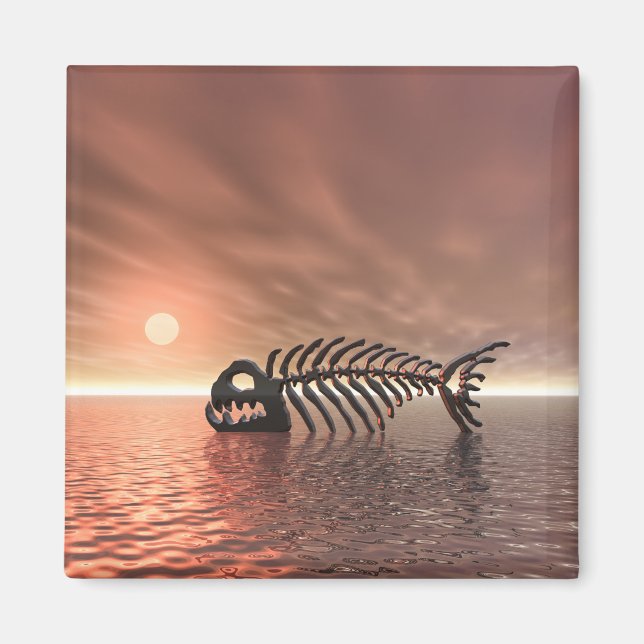 Sun Fish Magnet (Vorne)