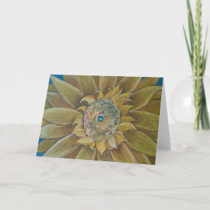 Sun Flower Karte