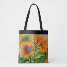 Sun Flower Tote Bag