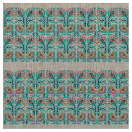 Sun flowers floral print stoff