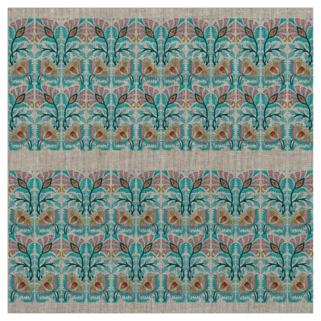 Sun flowers floral print stoff (Muster)