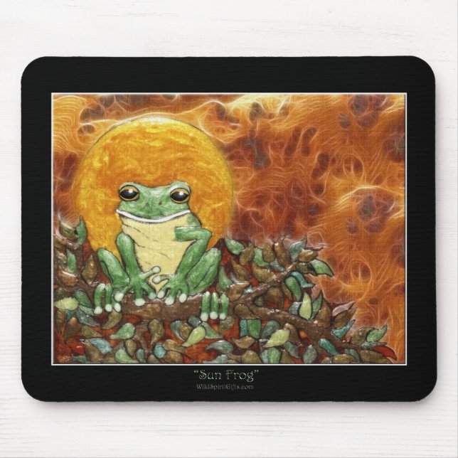 SUN FROG Mouse Pad Mousepad (Vorne)