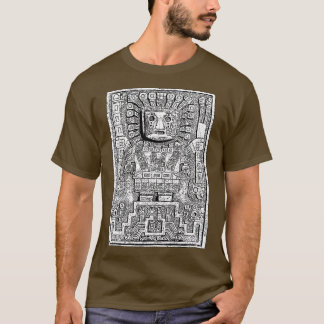 Sun gate Sun God Viracocha Pre Columbian T-Shirt