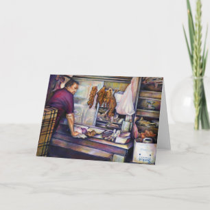 Sun-geküsste Singapore Grußkarte Karte