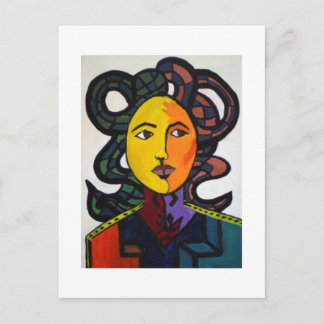 Sun-Gesicht Postkarte