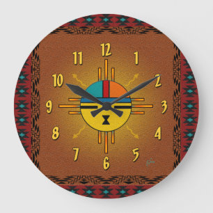 Sun - Giver of Life Große Wanduhr