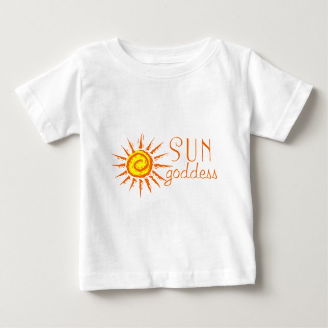Sun Goddess Baby T-shirt (Vorderseite)
