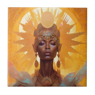 Sun Goddess Fantasy Art Fliese