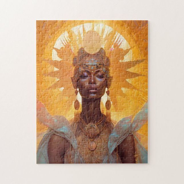 Sun Goddess Fantasy Art Puzzle (Vertikal)