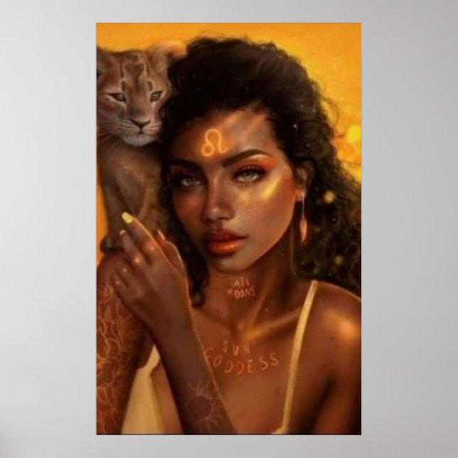 Sun Goddess Poster (Vorne)