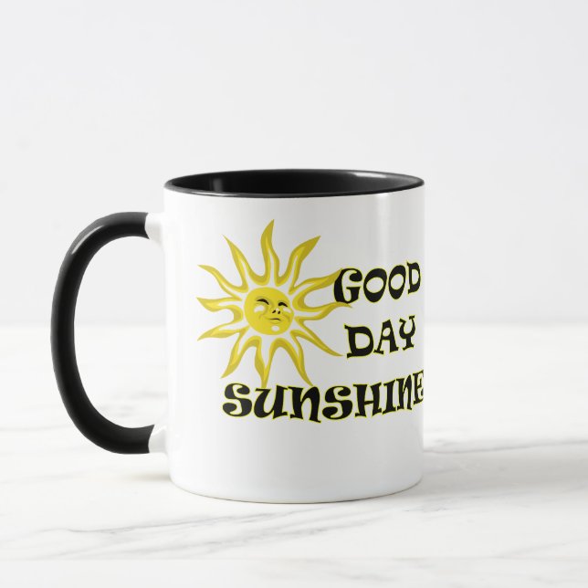 Sun Good Day Sunshine Tasse (Links)