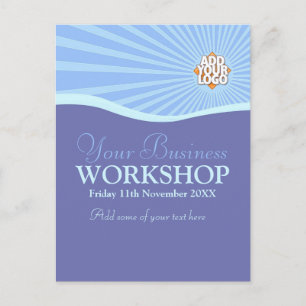 Sun Hills Business Workshop Einladungsvorlage Einladungspostkarte