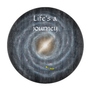 Sun in der Milchstraße NASA Schneidebrett