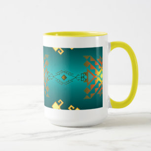 Sun in der Winter-Decken-Muster-Tasse Tasse