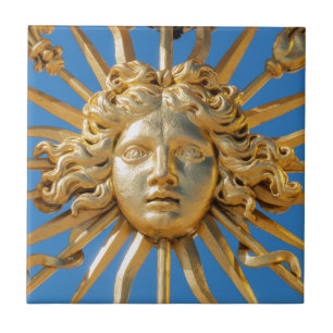 Sun King am Goldenen Tor zum Schloss Versailles Fliese