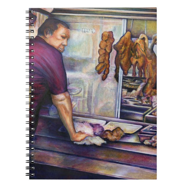 Sun-Kissed Chicken, Singapur Notizblock (Vorderseite)