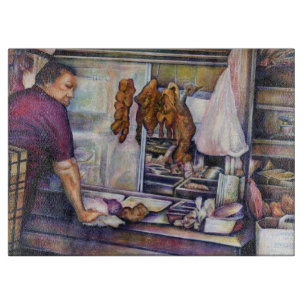 Sun Kissed Chicken, Singapur Schneidebrett